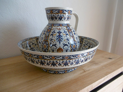Ensemble toilette faience - de,