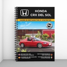 Honda crx del sol cahier - del, de