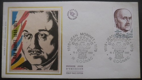 France fdc jean monnet - fdc,