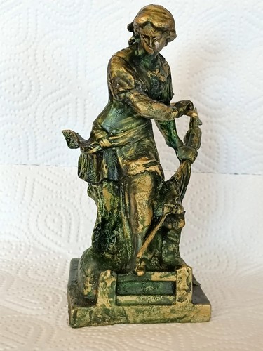 Ancienne statue jeanne - ancienne, de
