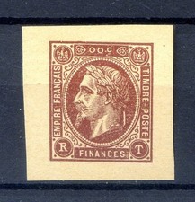021125 TIMBRE FRANCE EMPIRE ESSAI RENARD