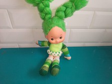 1712232 Peluche rainbow brite Blondine Arc en Ciel Poupée Patty O vert