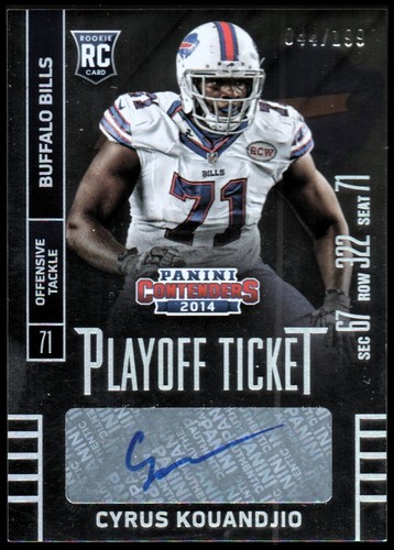 2014 panini contenders playoff - panini,