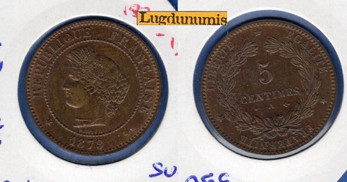 Centimes cérès 1879 a - 5,