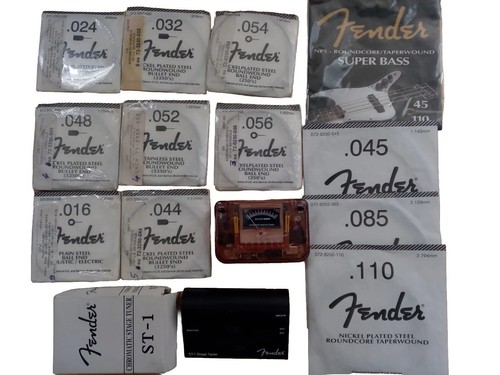 Lot fender cordes guitare - lot,