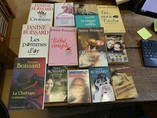 lot de 13 livres de Janine