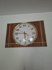 Pendule Mural Formica Vintage