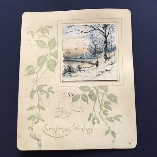 Christmas card last 19thc - christmas,