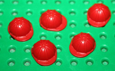 5 Casque Chantier Lego Red