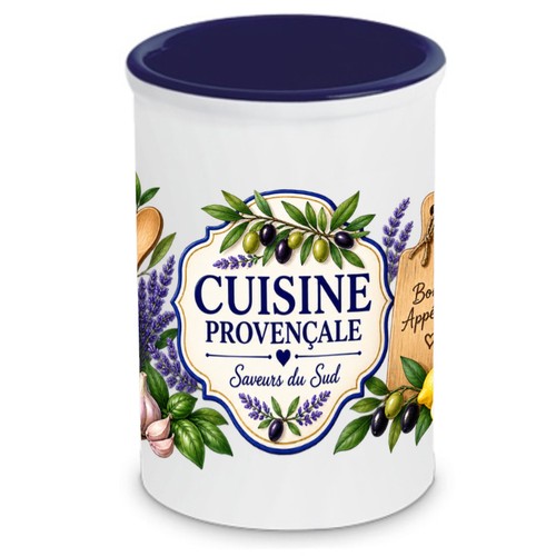 Pot ustensiles céramique - pot, à