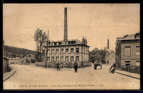 Cpa deville lès rouen - cpa, les