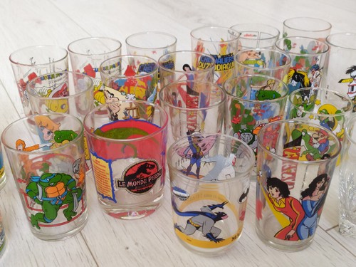 Lot verre publicitaire