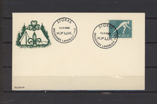 S50747 Norway FDC Stokke Scout Speidernes Landsleir Kfuk 1962