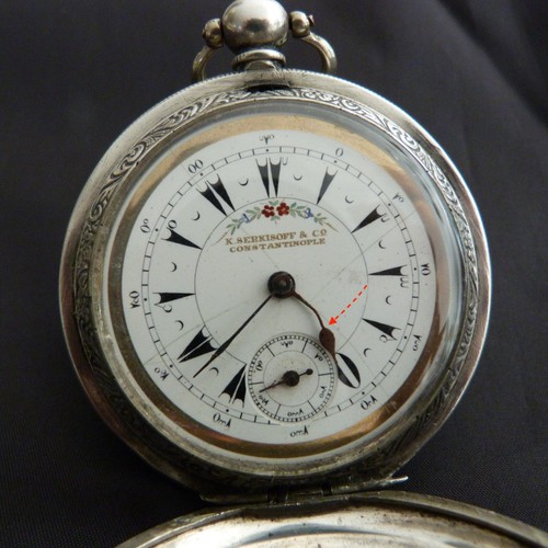 Montre coq savonnette en - coq,