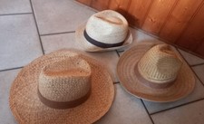 LOT 3 CHAPEAUX PAILLE COUNTRY