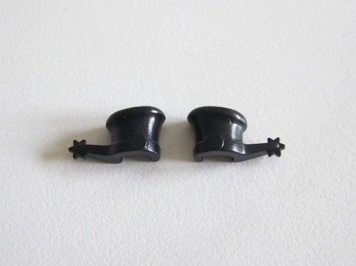 Playmobil paire éperons noirs