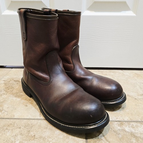 Red wing work boots - boots, 10
