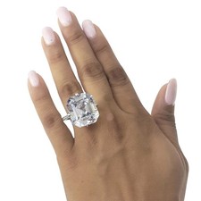 RARE BAGUE SOLITAIRE DIAMANT