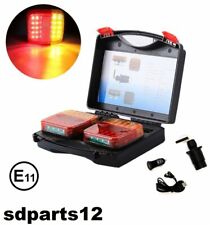 Feux Arrière LED de Remorque Sans Fil Wireless Autonome Fixation Magnétique E11