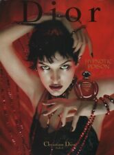 Publicité papier Parfum. Perfume ad. DIOR Hypnotic Poison 1999
