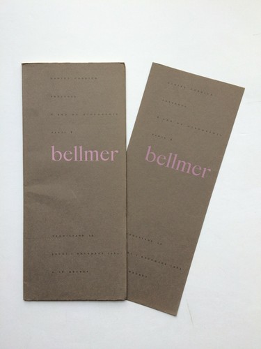 Bellmer catalogue de - ",