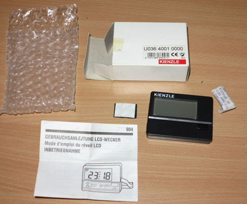 Kienzle lcd horloge voyage - de,