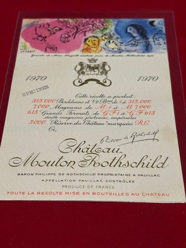 Etiquette vin mouton - vin,