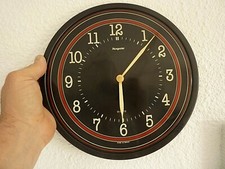 Belle Pendule murale noire et