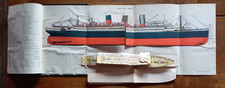 Pop-up leaflet of the Transatlantic Liner "Paris"...1947