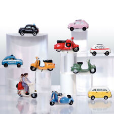 2021 PRIME VACANCES ROMAINES CAR FIAT SCOOTER VESPA FEVE PORCELAINE 3D au choix
