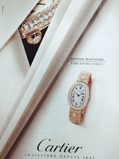 CARTIER vintage Print Ad !! "