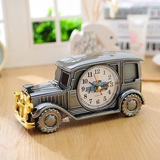 Réveil multifonctionnel avec pointeur modèle de voiture ancienne originalité