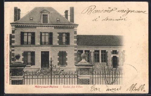 Cpa méry sur seine écoles - cpa, méry-sur-seine,
