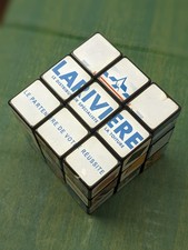 RARE RUBIK'S CUBE PUBLICITAIRECOLLECTOR LARIVIERE TOITURE