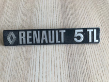 RENAULT - R5 -Sigle logo capot