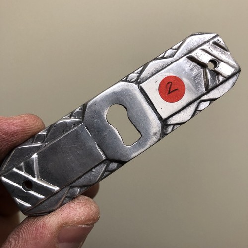 Entrée serrure alu - 1x,