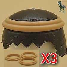 X3 Playmobil Serre-tête en cuir égyptien 3015 3089 4241 4245 4685 4884 5387