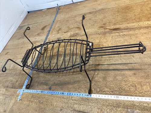 Outil ancien grille cheminée - grille,
