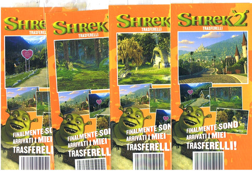 Shrek lot 4 paquets - -,