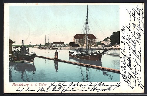 Carte postale rendsburg d - postale,