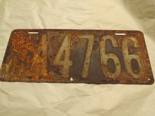 Antique nj licence car - licence,