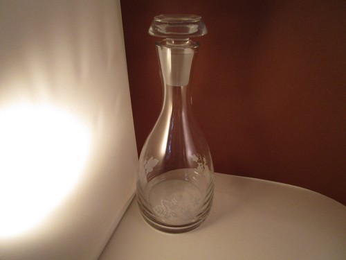 Vintage etched white grape - 11",