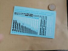 DECALCOMANIE DECALS ANCIEN WRC