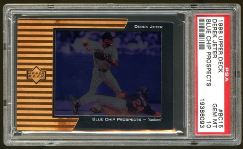 Psa derek jeter - psa, 1998