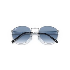 Solaire Ray-Ban New Round Métal