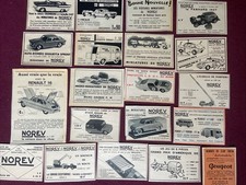 Norev jouet 20 publicités