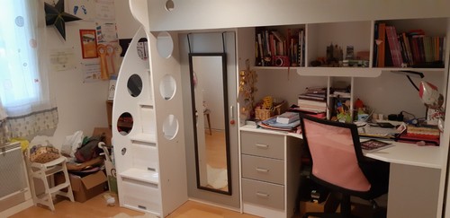 Lit enfant combiné bureau - enfant,