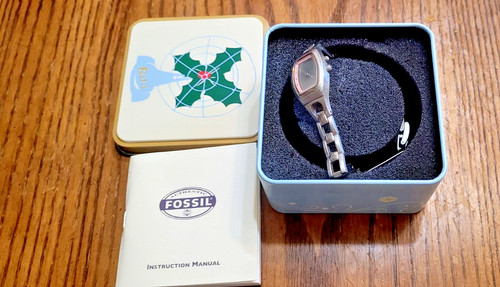 Ladies stainless steel fossil - ladies,