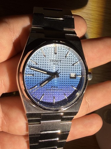 Tissot prx powermatic bleu - prx,