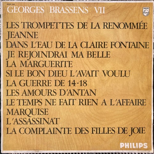 33t georges brassens vii - 33t,